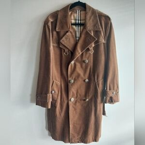 Foreman & Clark Vintage Made In Holland All Weather Corduroy Trench Coat